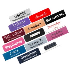Customized Name Badges
